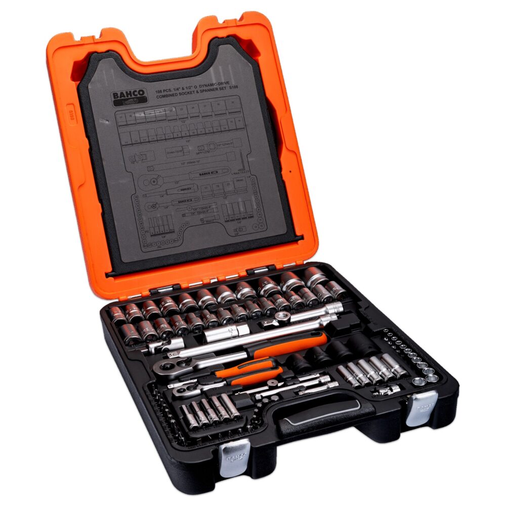 Zestaw nasadek 1/2" i 1/4"