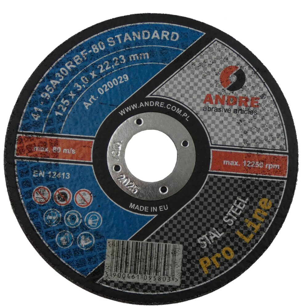 Ściernica T41 125x3x22,2  Standard