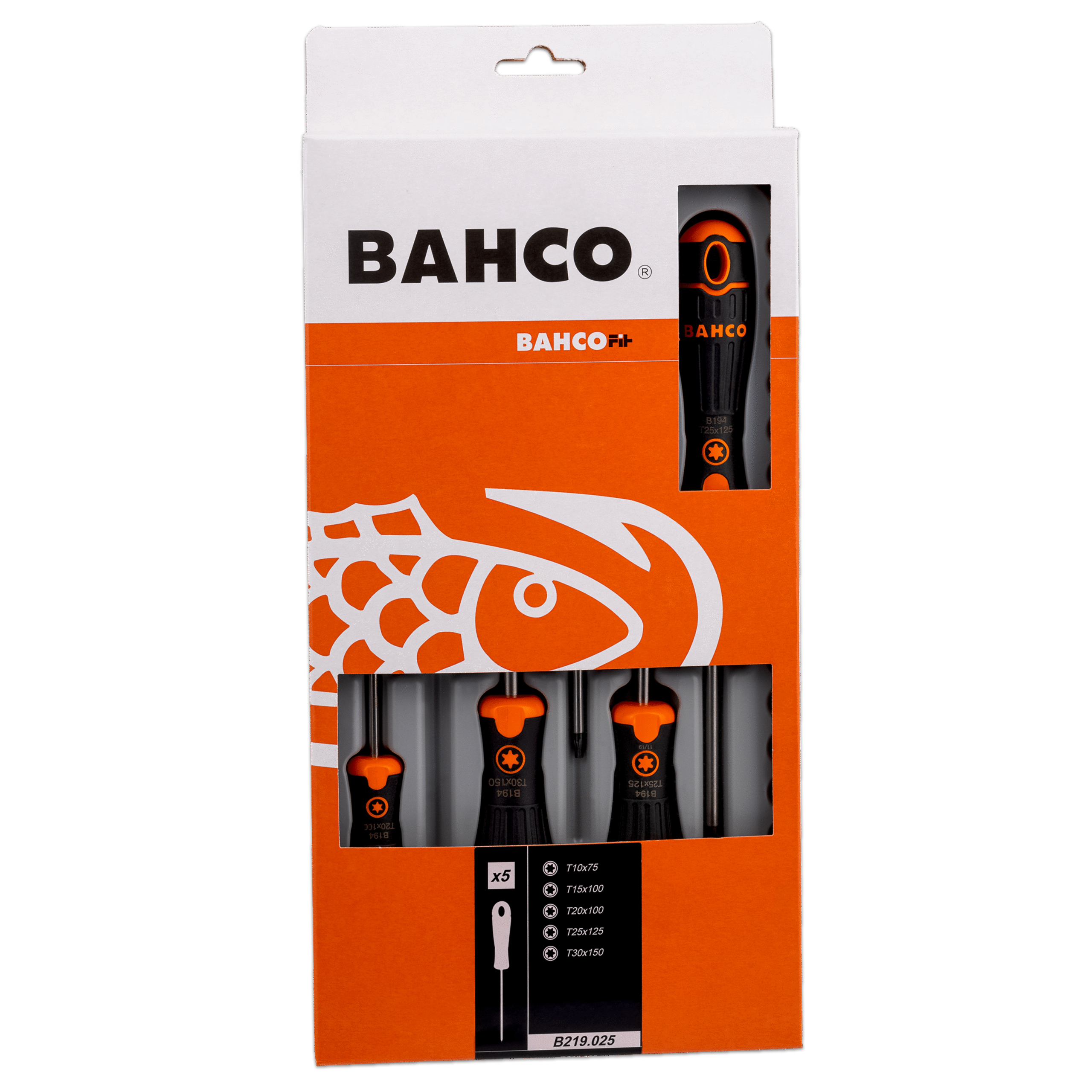 Zestaw 5 wkrętaków BahcoFit. Do śrub TORX - obrazek 3