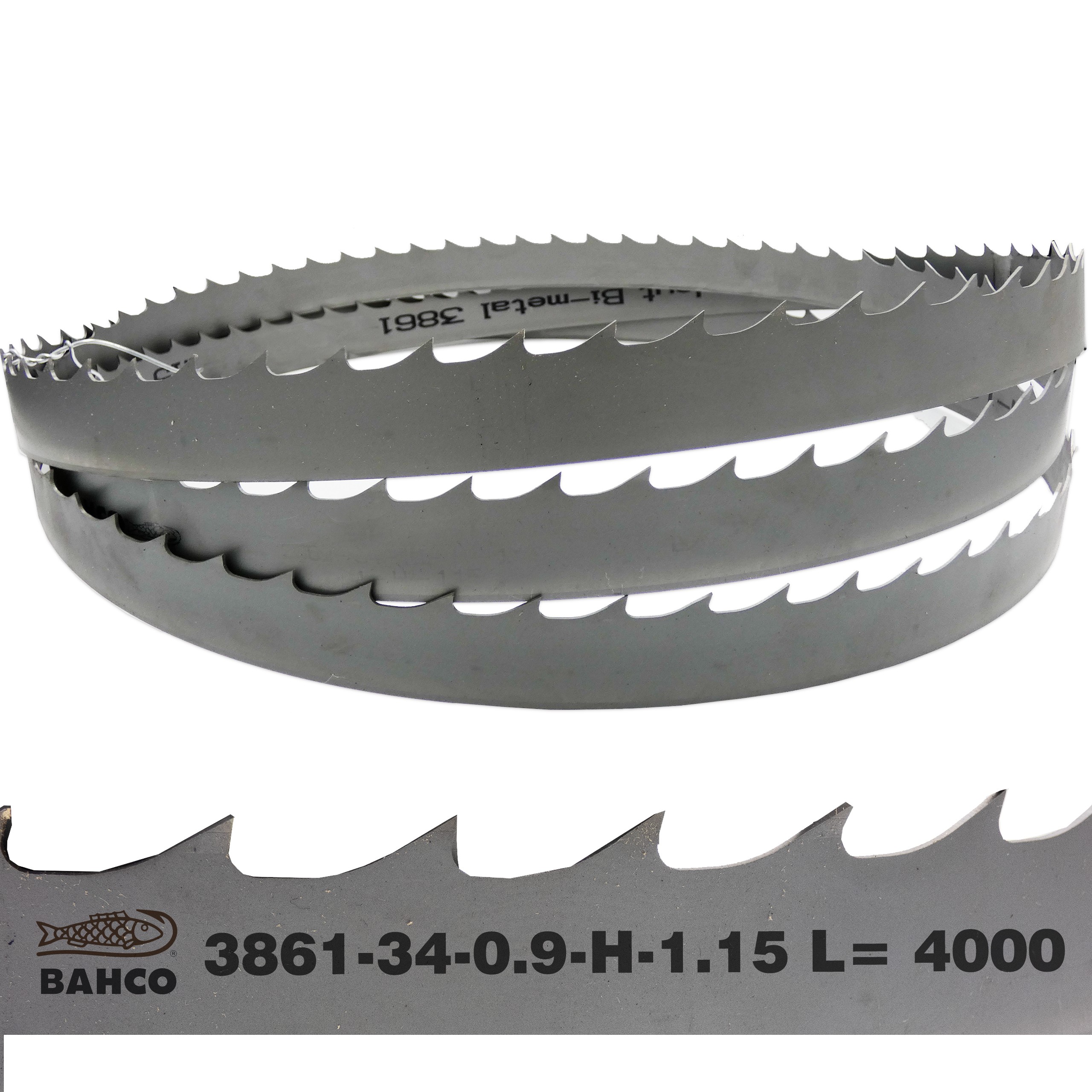 PIŁA TAŚMOWA DO DREWNA BiMetal BAHCO 4000x34x0,9